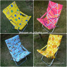 Chaise de plage inclinable pliante Chaise de soleil pour position réglable en couleur 5